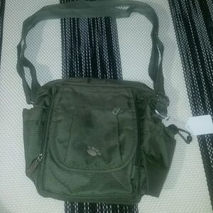 Green Crossbody bag purse